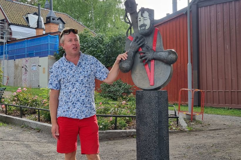 I Cornelis Vreeswijks fotspor i Stockholm