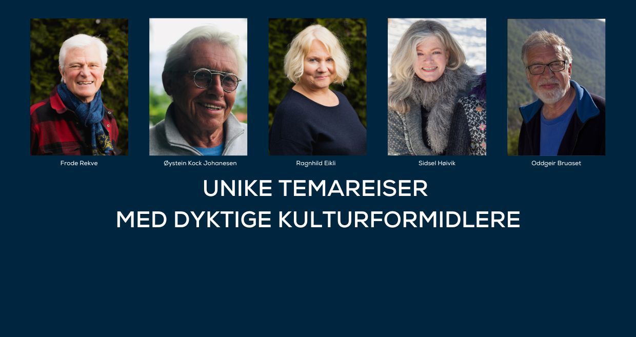 Unike Reiser med Temareiser Fredrikstad sine dyktige reiseledere