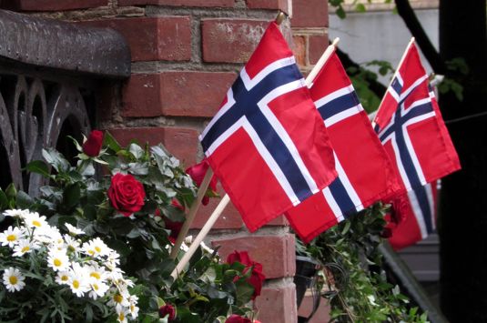 Norsk Flagg Photo Julia Norsk