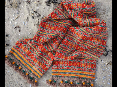 Strikketur til Finnmark med Siv Romsdal