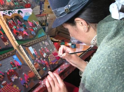 Pintora De Tigua