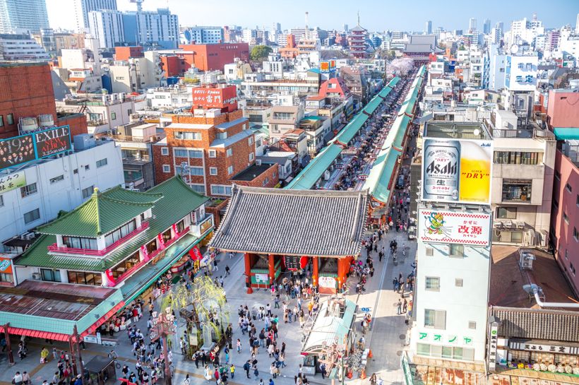 Sensouji Nakmise Market Credit Ibamoto