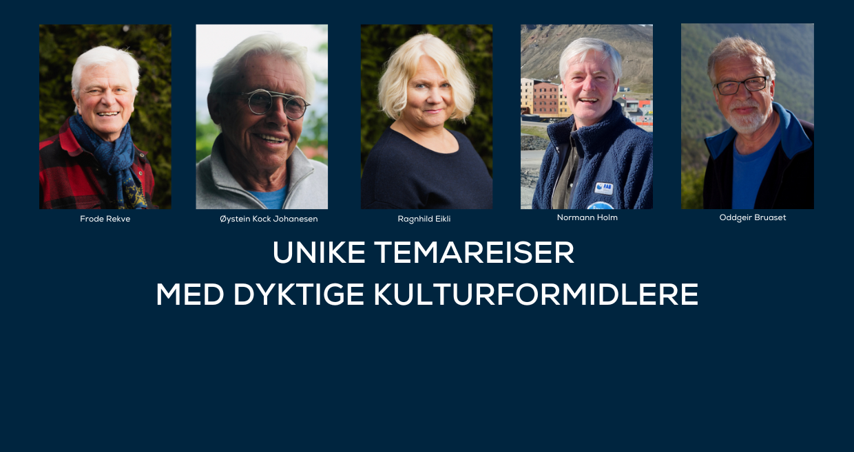 Unike Reiser med Temareiser Fredrikstad sine dyktige reiseledere